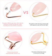 Load image into Gallery viewer, Rose Quartz Slimming Face Roller