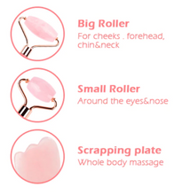 Load image into Gallery viewer, Rose Quartz Slimming Face Roller