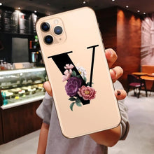 Load image into Gallery viewer, Custom Lettered Phone Case.