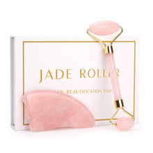 Load image into Gallery viewer, Rose Quartz Slimming Face Roller
